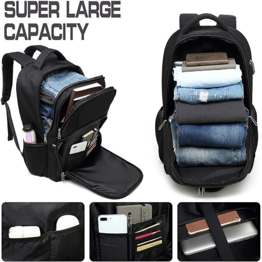 Della Gao Laptop Backpack,Extra Large Anti-Theft Business Travel Laptop Backpack Bag