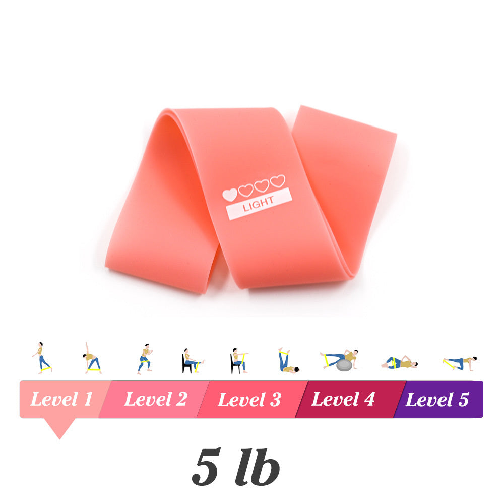 Yoga Resistance Rubber Bands: Versatile Indoor and Outdoor Workout Essential
