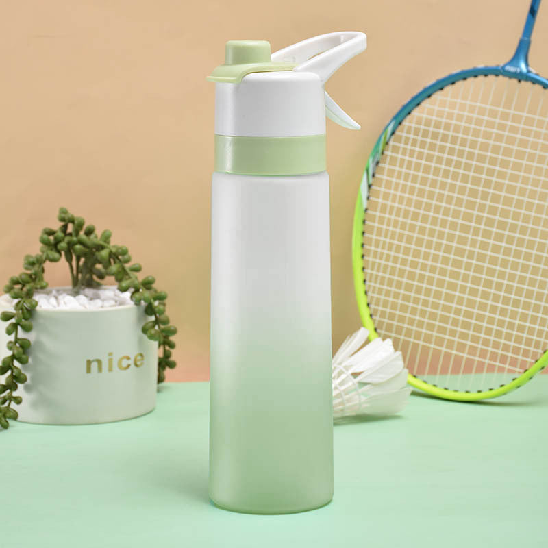 Stay Refreshed Anywhere with our Spray Water Bottle for Girls PCgreen