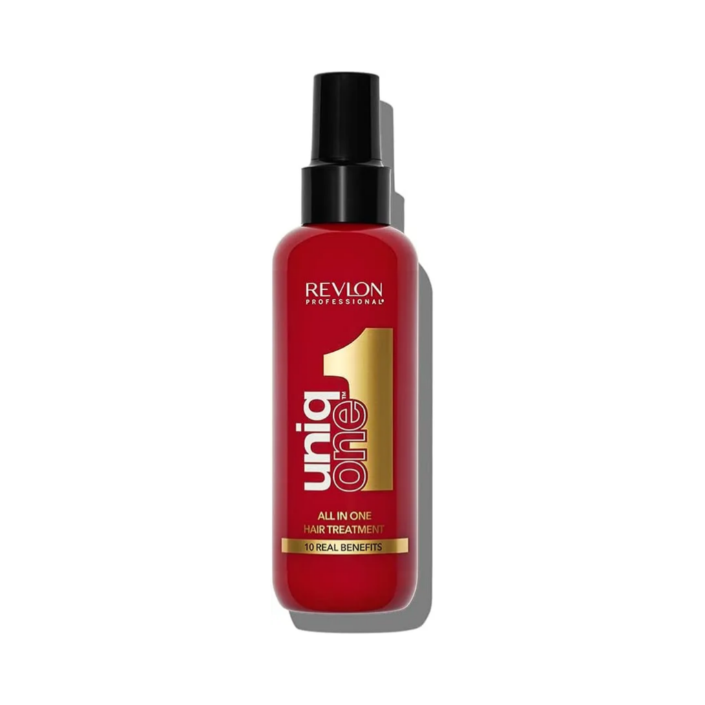 REVLON PROFESSIONAL Uniqone Hair Treatment, Moisturizing Leave-in Hair Treatment, Repair for Damaged Hair, Hair Treatment, Classic Fragrance – 150 ml