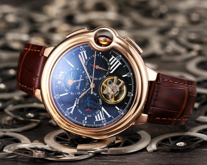 Mechanical Watches for Discerning Collectors Gold brown