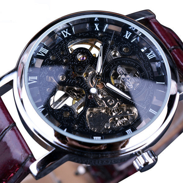 Mechanical watches Men's mechanical watches Black faced