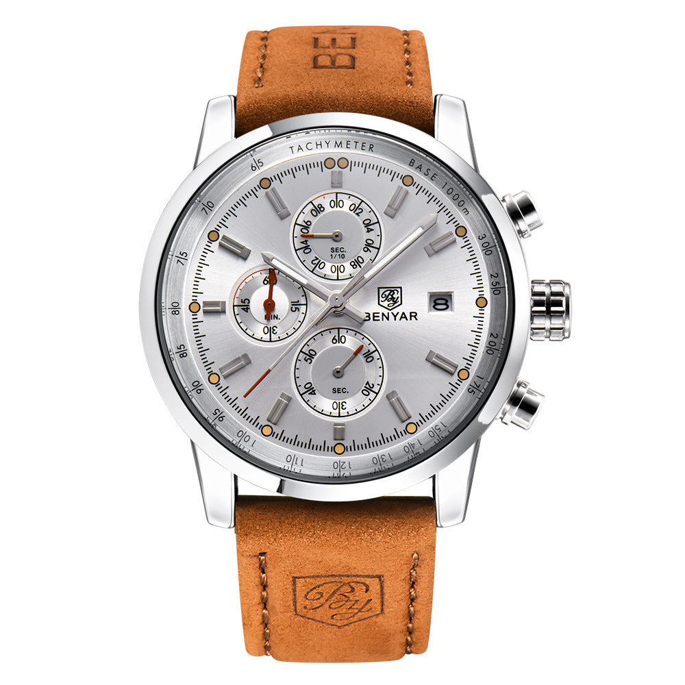 BENYAR Watches Men Luxury Brand Quartz Watch 1style