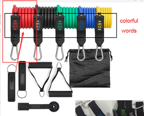 Enhance Your Workout with Fitness Rally Elastic Rope Resistance Band: Ultimate Training Essential 50LBS