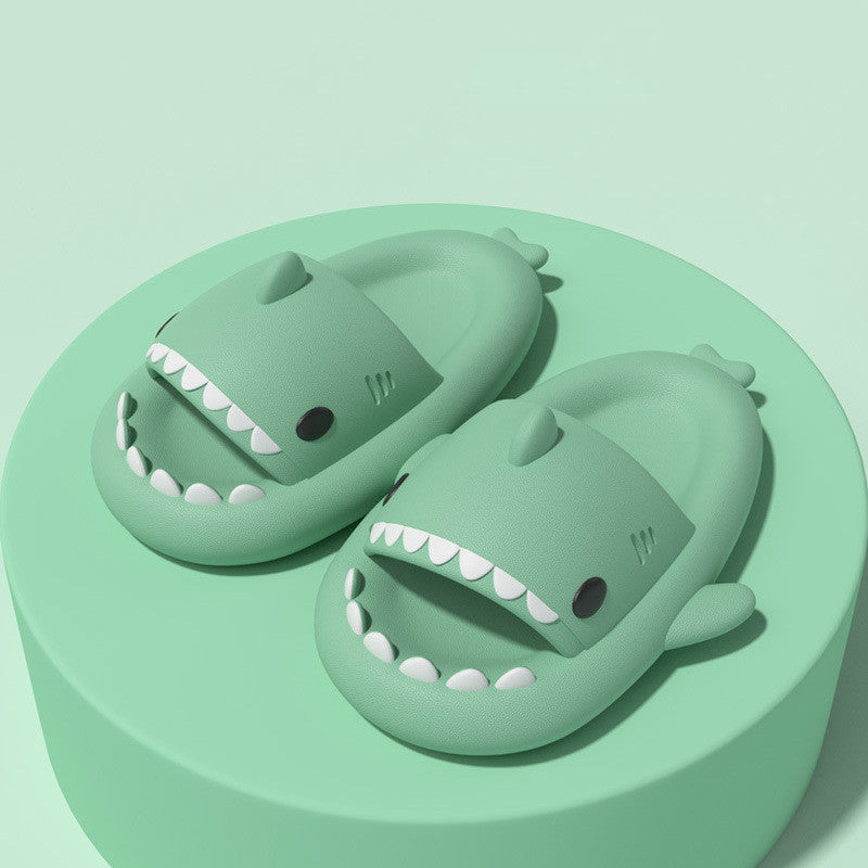 Adult's Shark Cartoon Slippers