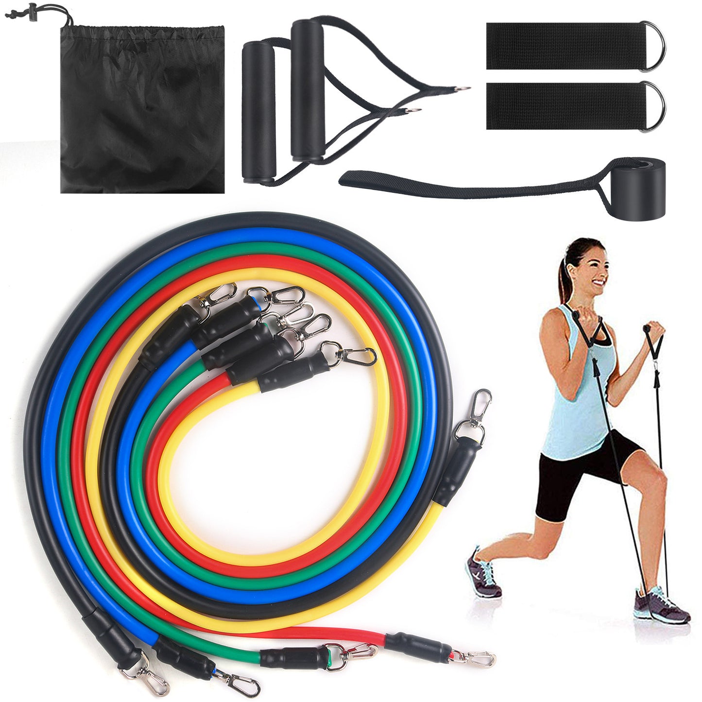 Enhance Your Workout with Fitness Rally Elastic Rope Resistance Band: Ultimate Training Essential