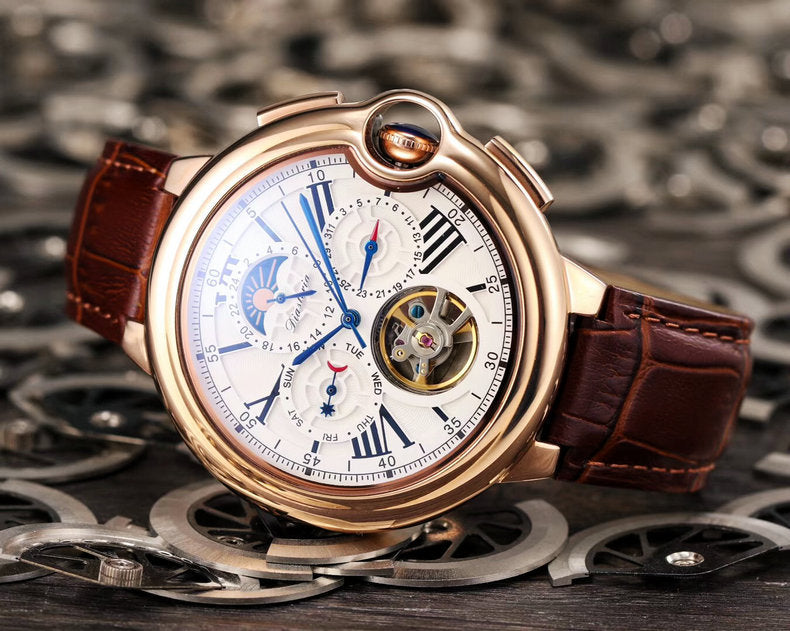 Mechanical Watches for Discerning Collectors White brown