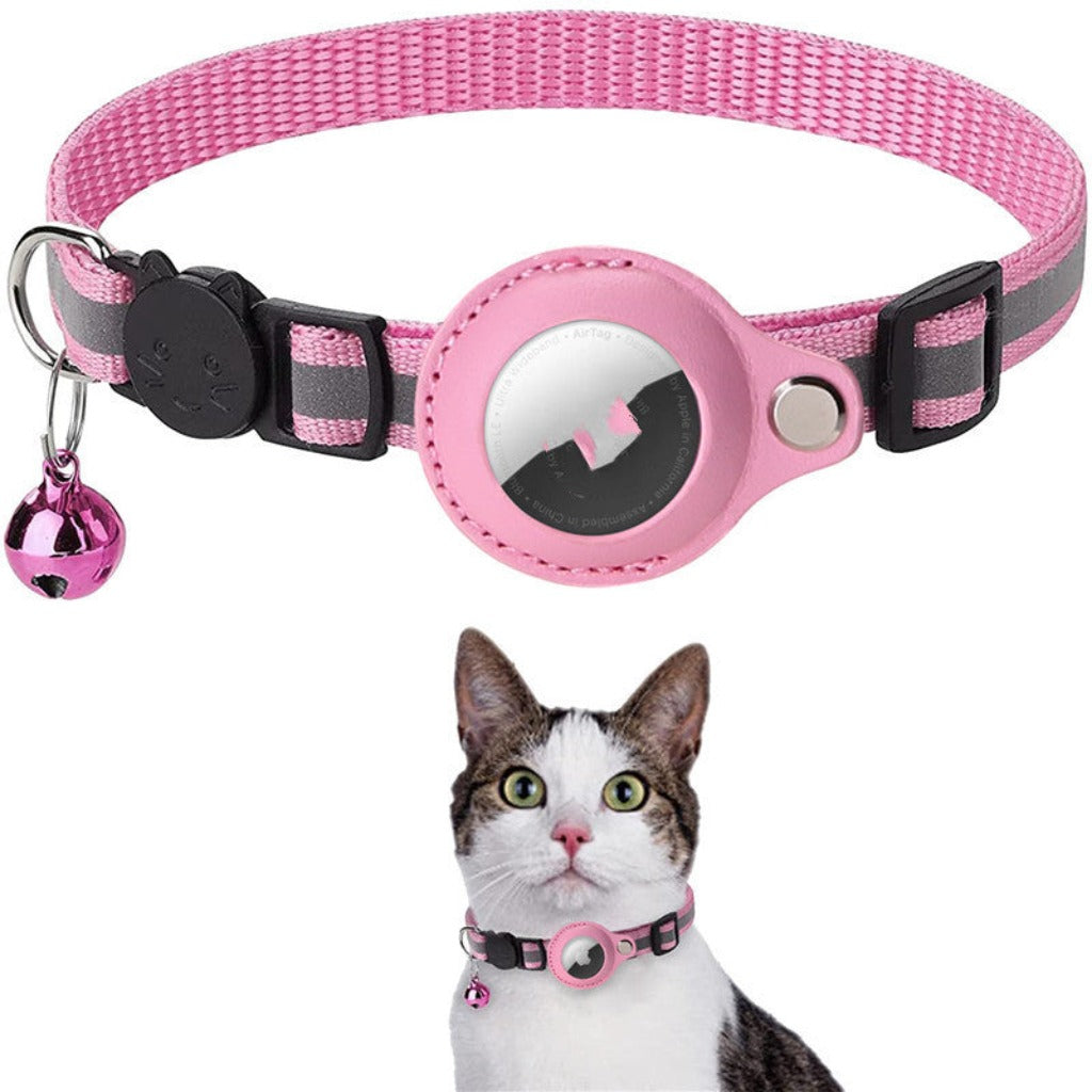 Reflective Collar Waterproof Holder Case for AirTag 