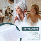 House Dock Non-Slip Bath Mat – Clear (100x40 cm)
