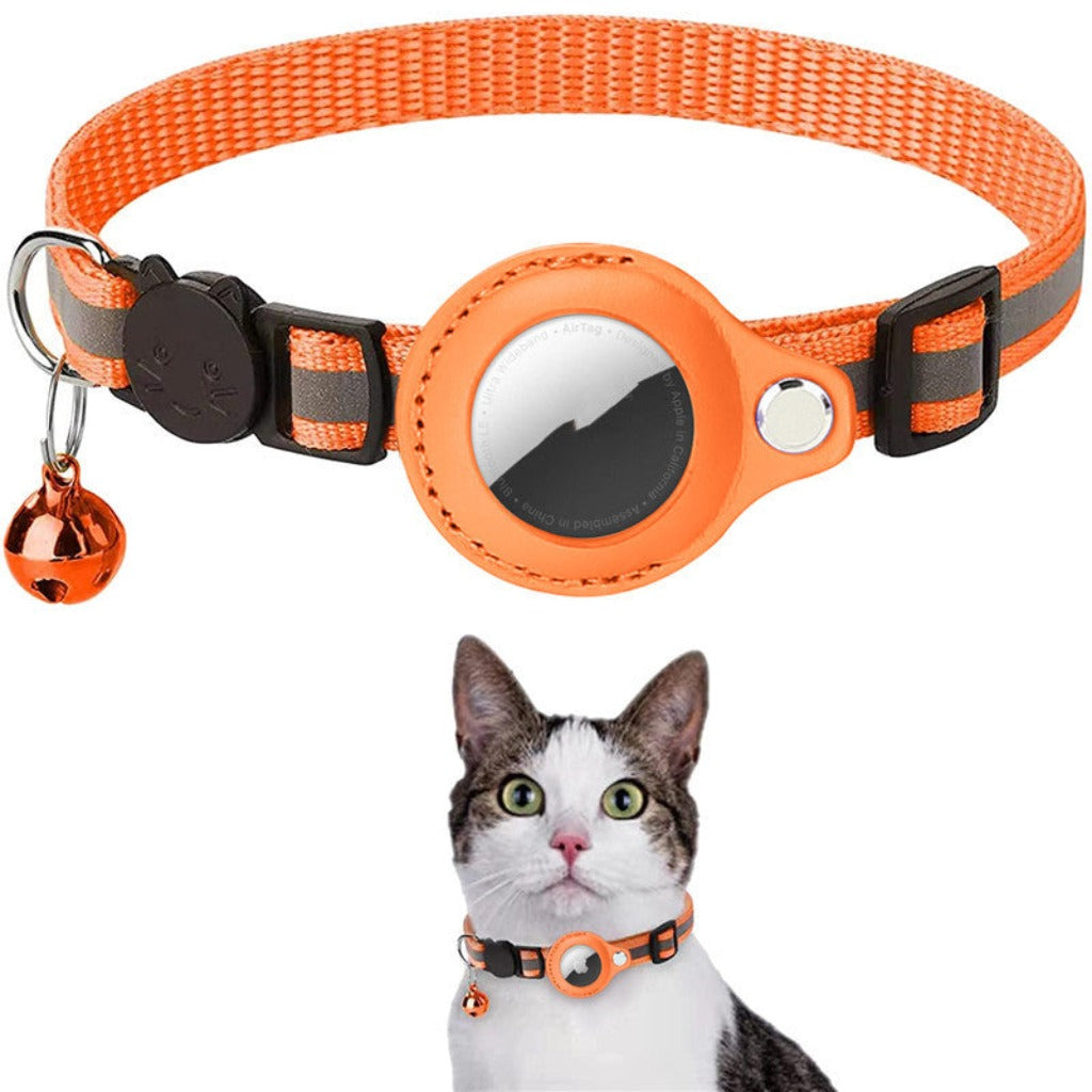 Reflective Collar Waterproof Holder Case for AirTag 