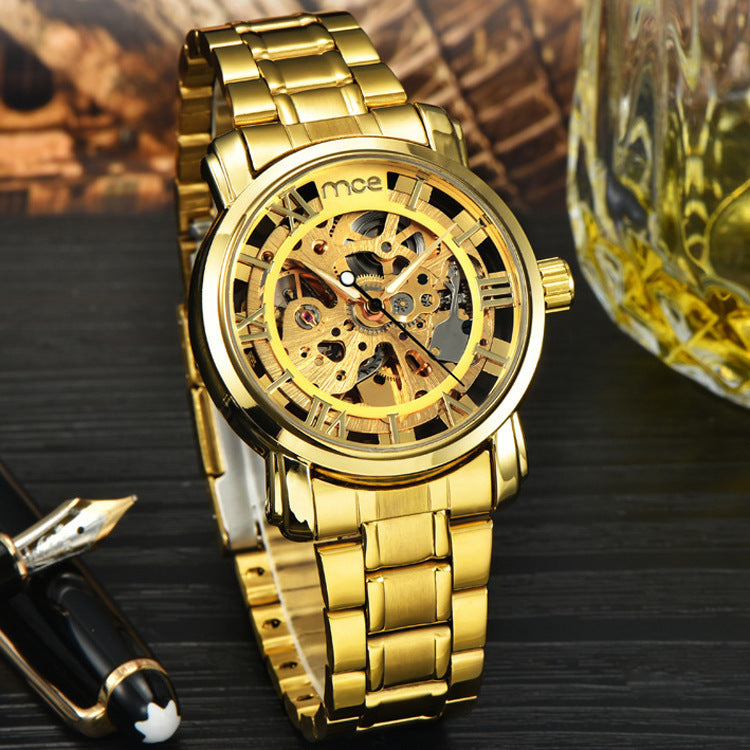 Foreign Trade Watches Mechanical Watches Men Burst Selling Men Mechanical Watches Gold