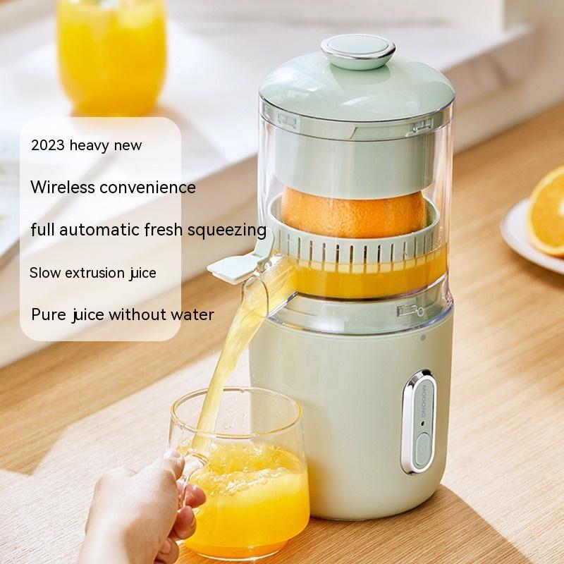 Multifunctional Wireless Electric Mini Fruit Squeezer Fresh Green