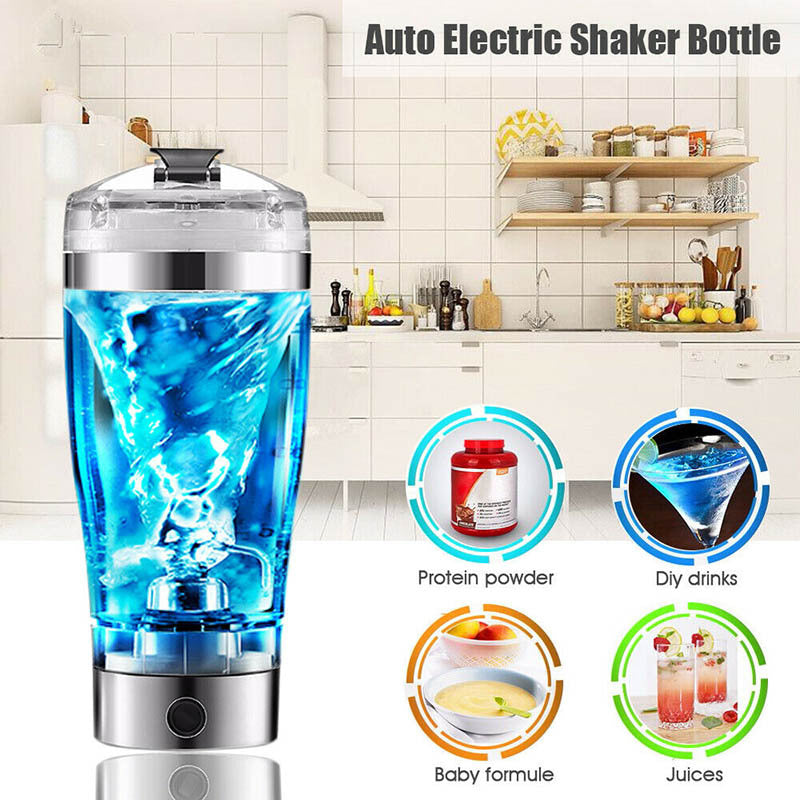 USB Electric Protein Shake Stirrer - Portable Blender Kettle