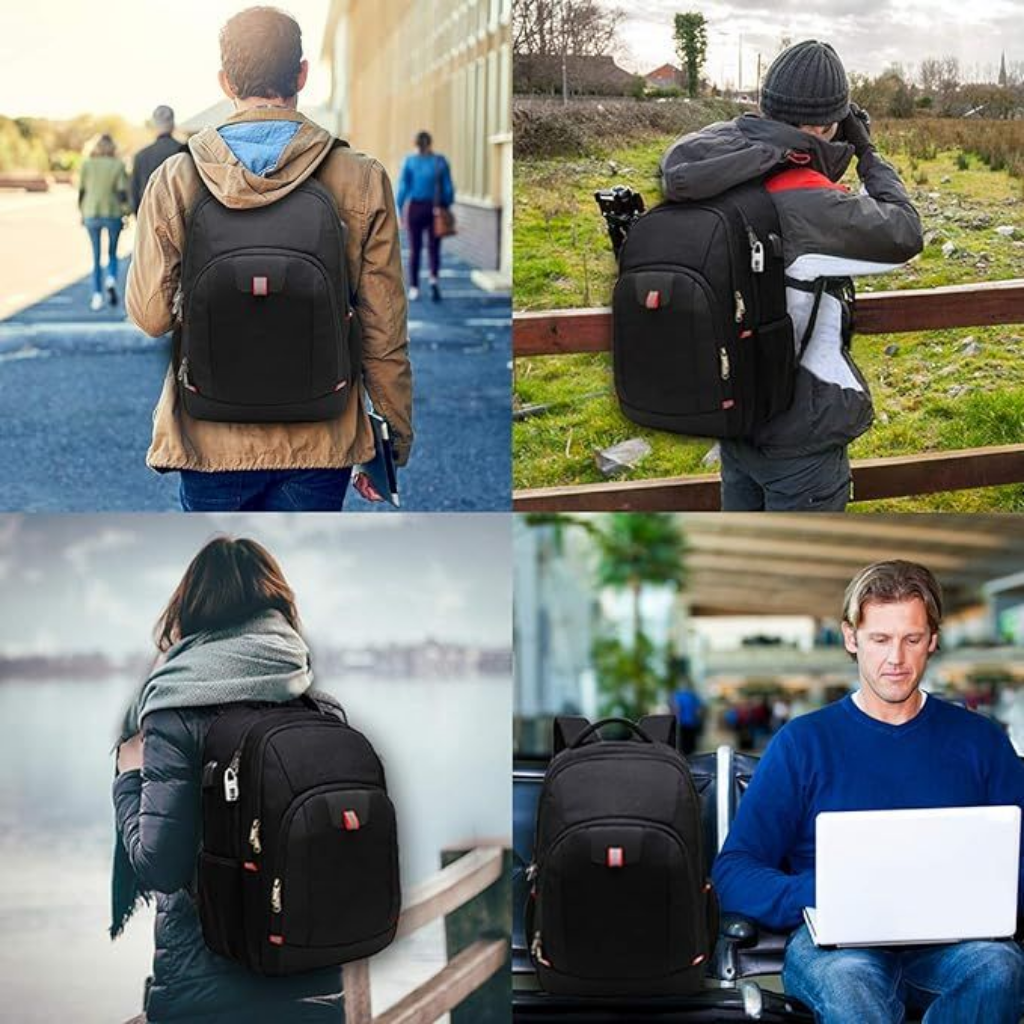 Laptop Backpack,Extra Large Anti-Theft Business Travel Laptop Backpack Bag with USB Charging Port