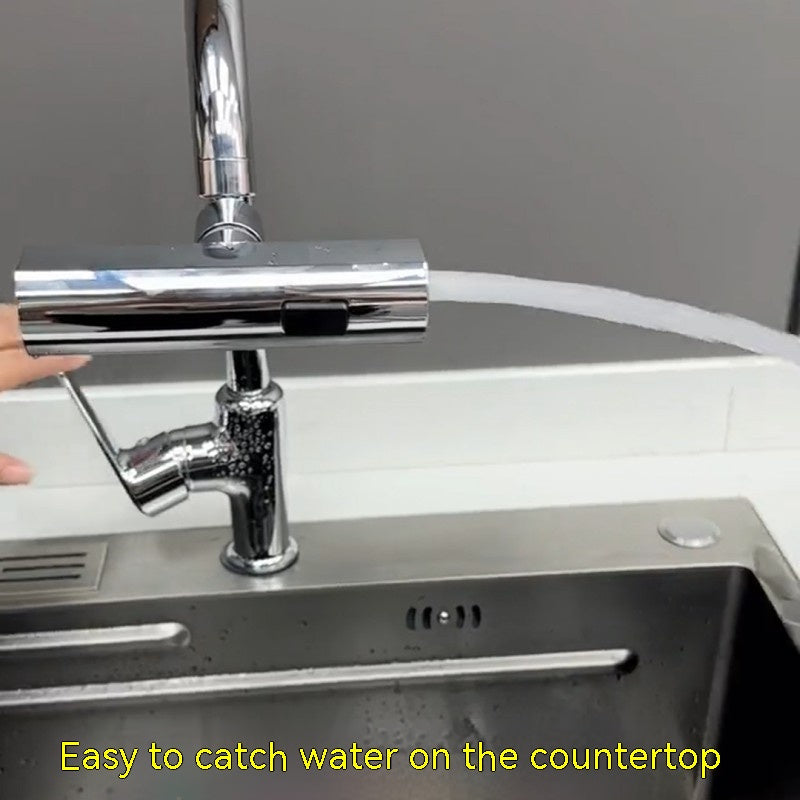 Kitchen faucet Waterfall faucet Kitchen upgrade Faucet bubbler