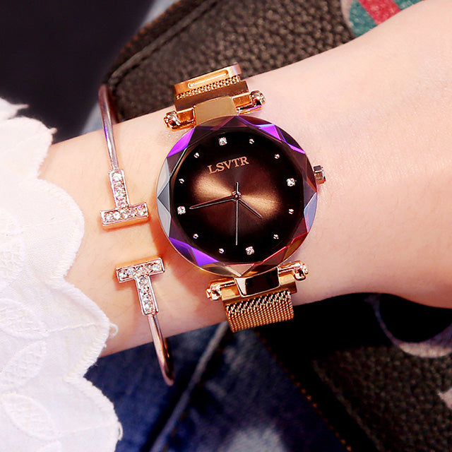 Stylish Rose Gold Women's Watch