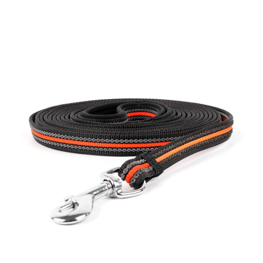 Pet Dog Chain Leash Products Accessories Nylon Orange Black Touweixing