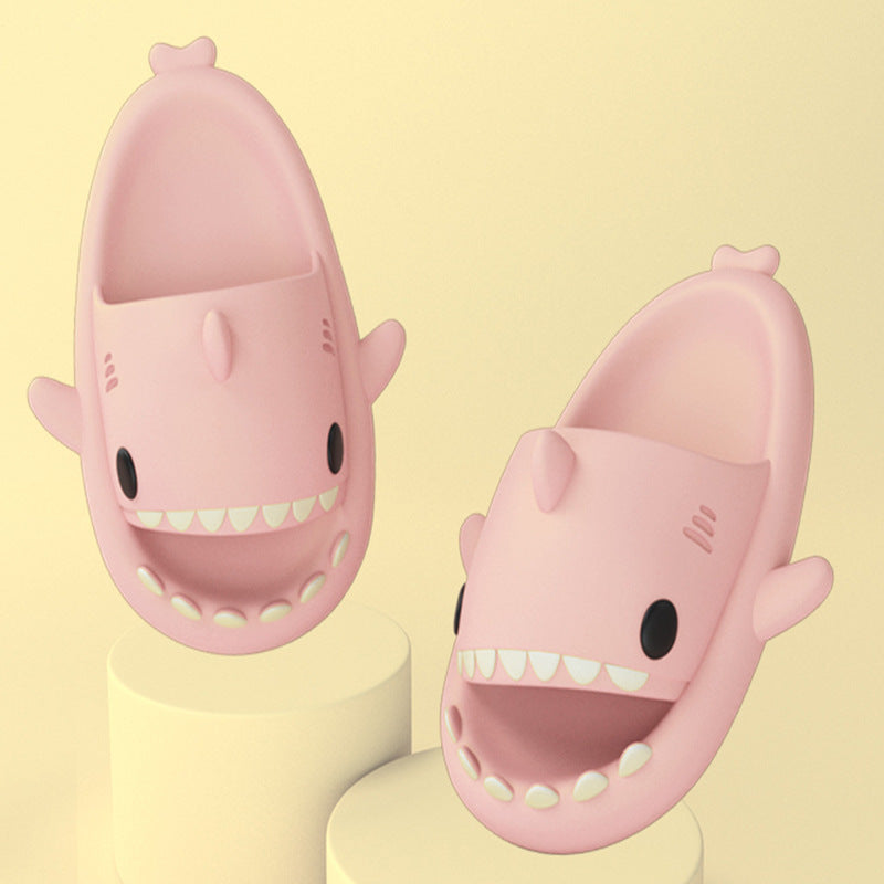 Adult's Shark Cartoon Slippers