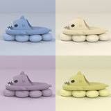 Adult's Shark Cartoon Slippers