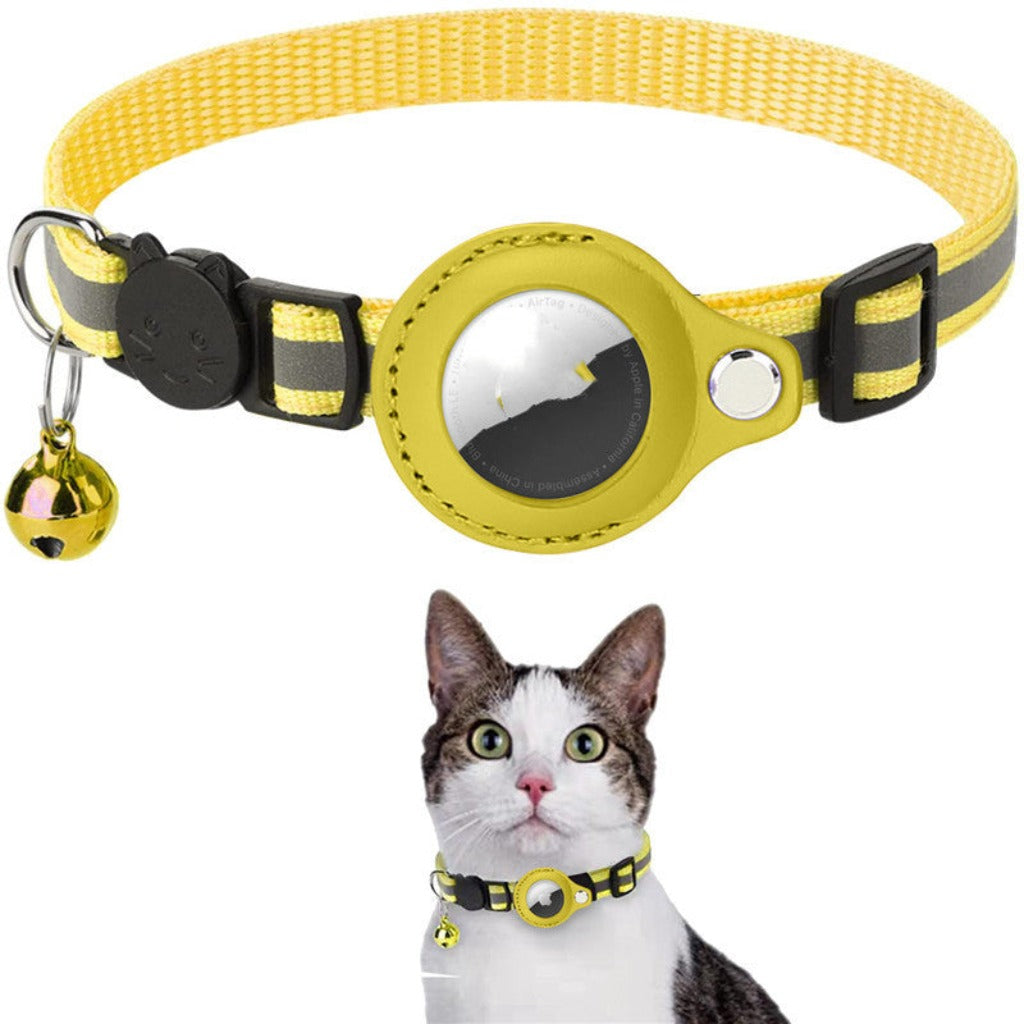 Reflective Collar Waterproof Holder Case for AirTag 