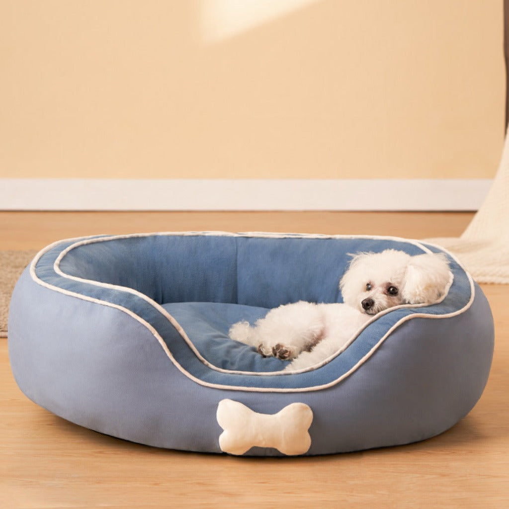 Winter Warm Pet Bed Sofa | Soft Kennel House for Cats and Dogs