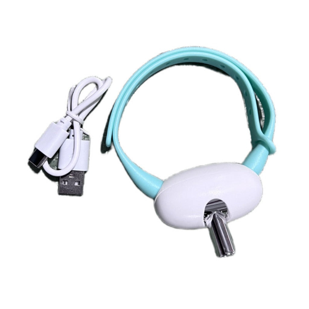 Interactive USB Rechargeable Laser Teasing Collar for Cats