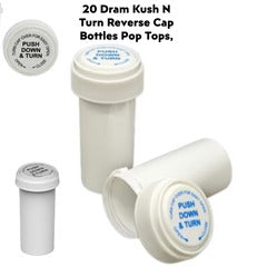 20 Dram Kush N Turn Reverse Cap Bottles