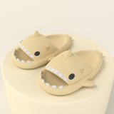 Adult's Shark Cartoon Slippers
