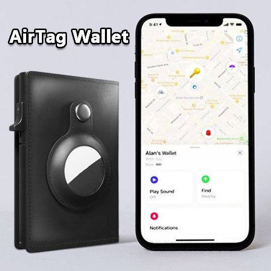 Secure Your Essentials with AirTag Wallet: RFID Card Holder & Anti-Theft Solution