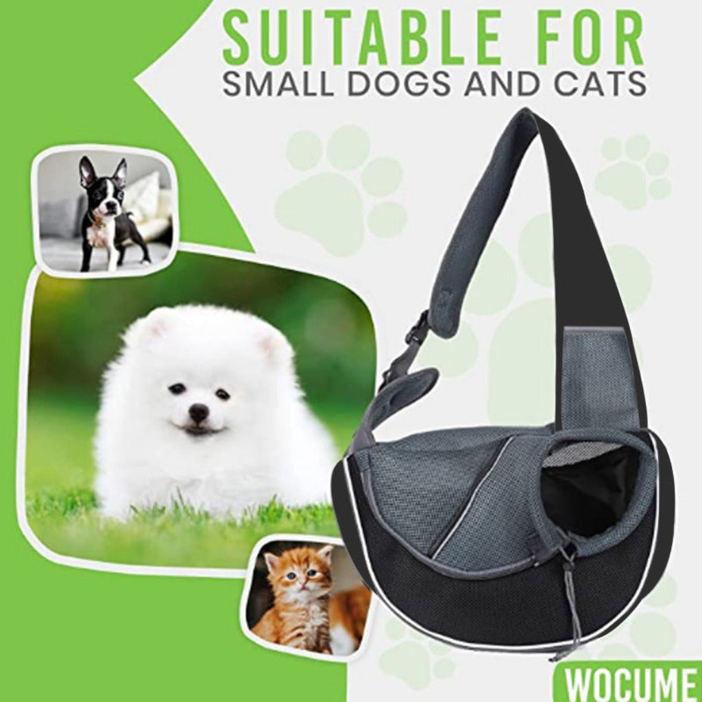 Portable Crossbody Bag for Dogs and Cats | Outdoor Pet Carrier for Women