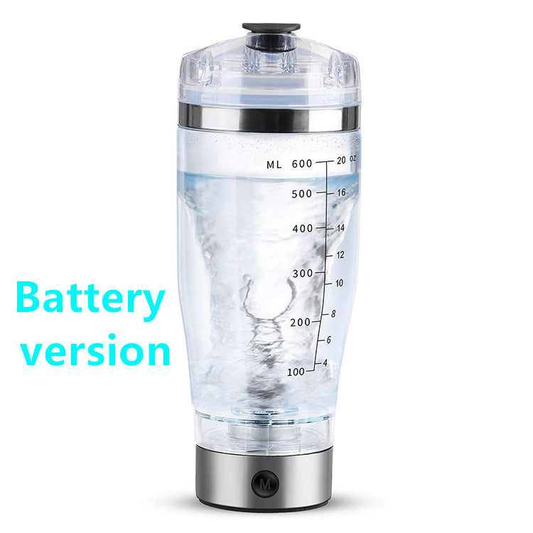 USB Electric Protein Shake Stirrer - Portable Blender Kettle White USB 600ml