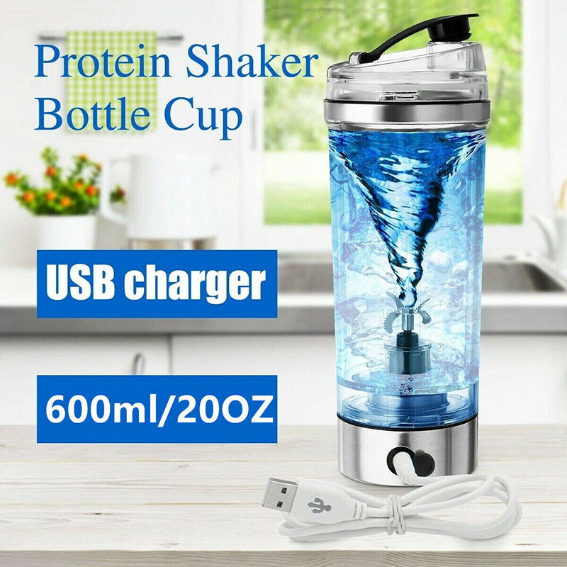 USB Electric Protein Shake Stirrer - Portable Blender Kettle