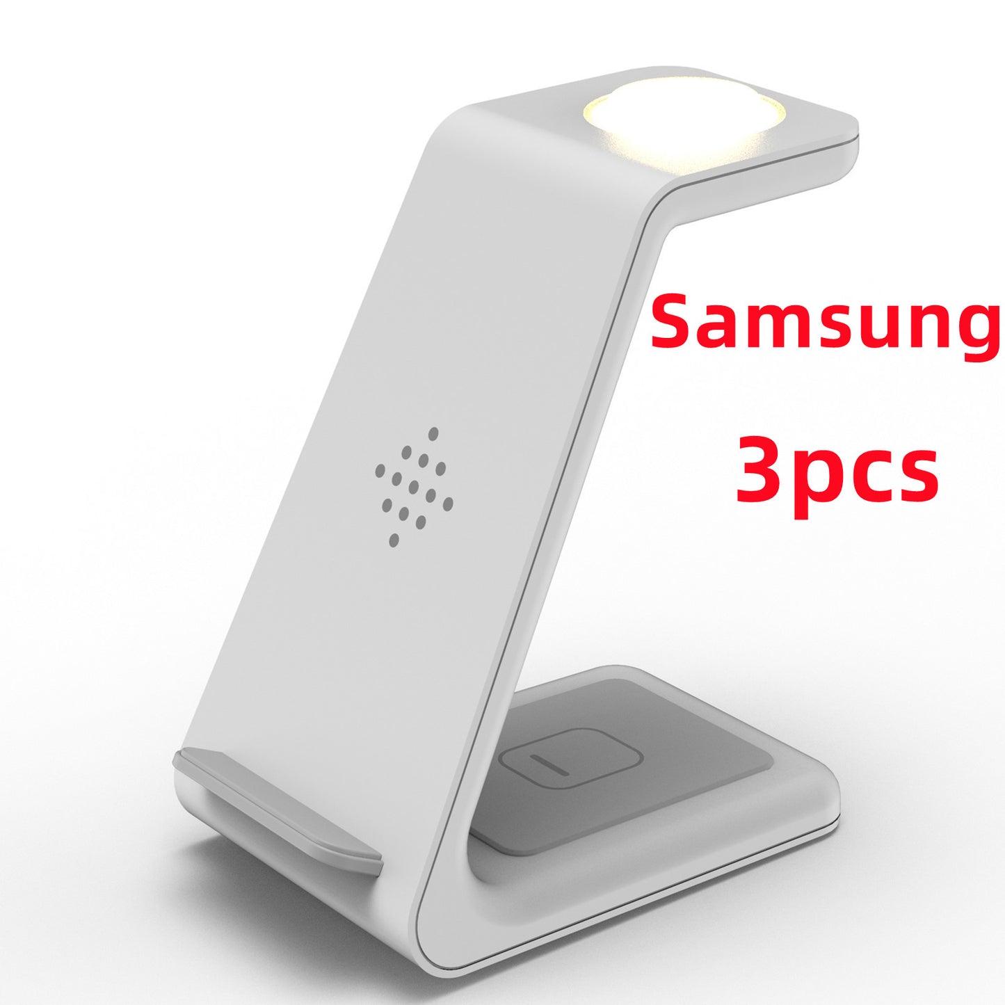 3-in-1 Wireless Charging Station | Fast Charge Dock with Phone Holder Apple and Samsung