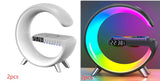 G Shaped LED Lamp Bluetooth Speake Wireless Charger