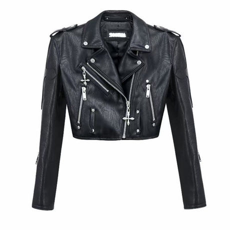 Women's leather jackets
Biker leather jackets
Studded leather jackets
Cropped leather styles
Trendy women's outerwear
London leather fashion
Manchester stylish jackets
Birmingham leather collection
Edgy women's jackets
Quality leather outerwear
Fashionable biker jackets
Unique leather styles
Casual chic jackets
Best leather jackets UK
Versatile women's jackets