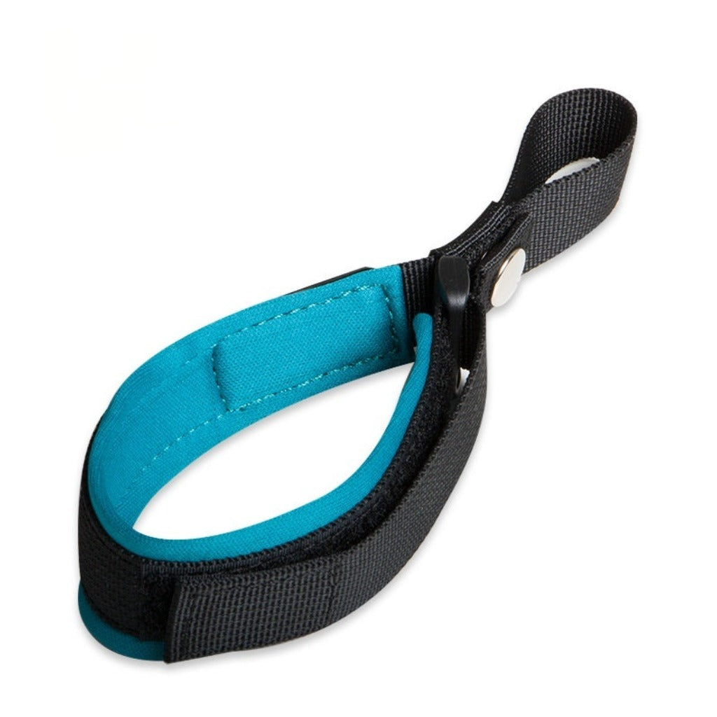 Pet Supplies Wrist Strap Dog Hand Holding Rope Automatic Tractor Special Accessories Easy Dog Walking Wrist Strap Light blue 85cm