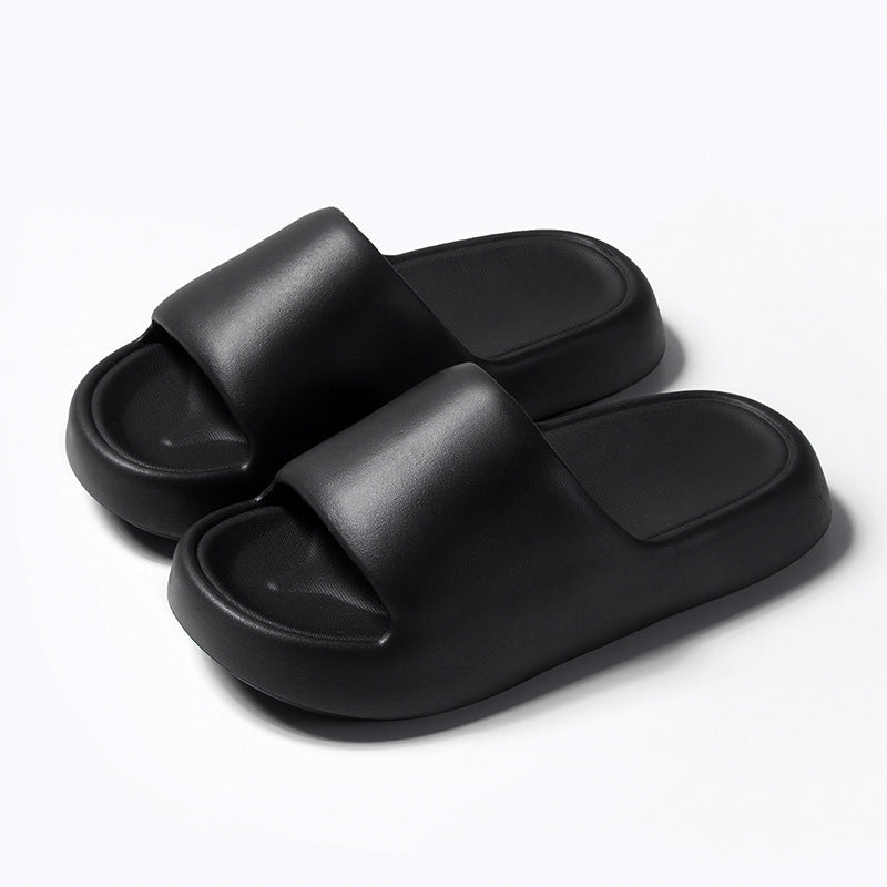 Bread Shoes Home Slippers: Non-slip Indoor Bathroom Slippers