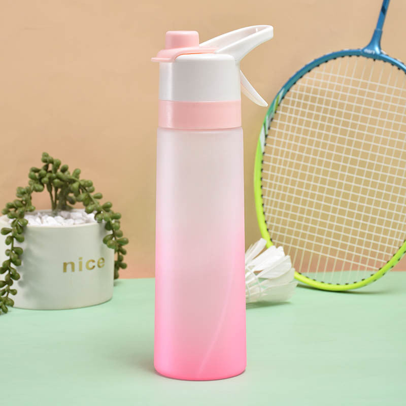 Stay Refreshed Anywhere with our Spray Water Bottle for Girls PCpink