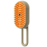 Cat Steam Brush Steamy Dog Brush 3 In 1 Electric Spray Cat Hair Brushes For Massage Pet Grooming Comb Hair Removal Combs Pet Products Milk Brown USB