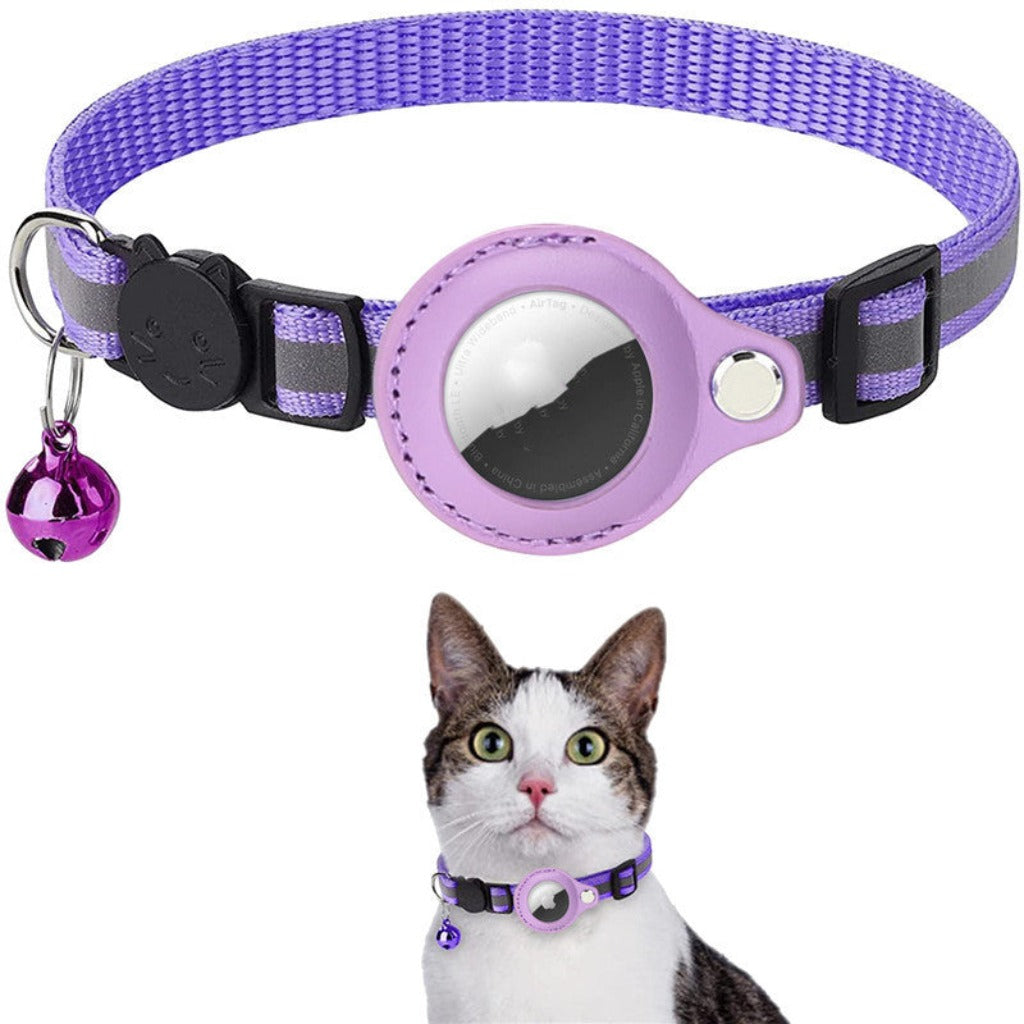 Reflective Collar Waterproof Holder Case for AirTag 