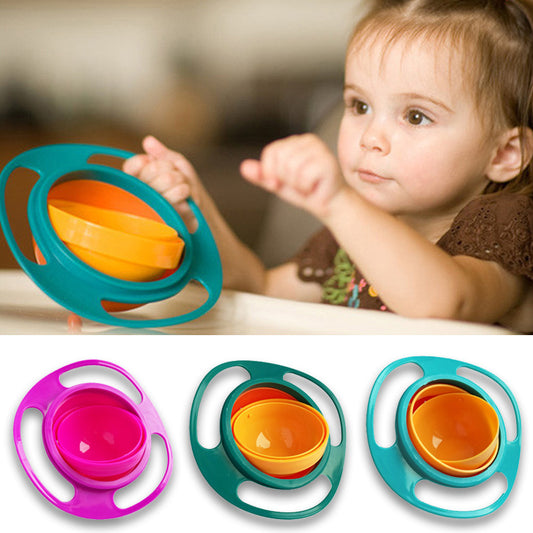 360 Rotate Universal Spill Proof Bowl Dishes